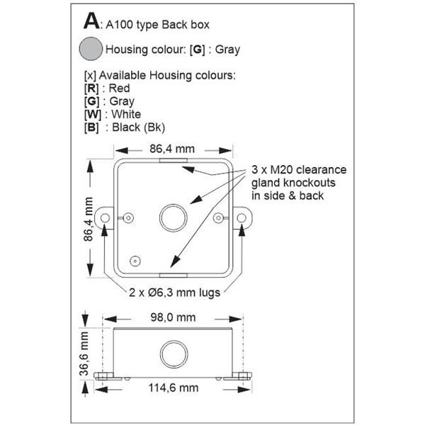BOXAG E2S SP10-0001-G  