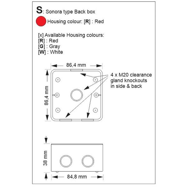 BOXSONR E2S SP50-0001-R  