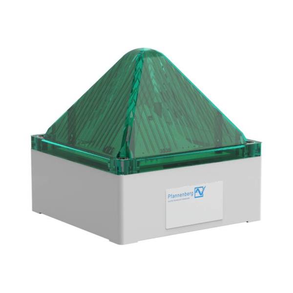 21108646000 Pfannenberg  LED Light QUADRO LED HI 90-253vAC GREEN IP66&IP67 75cd 90-253vAC/DC