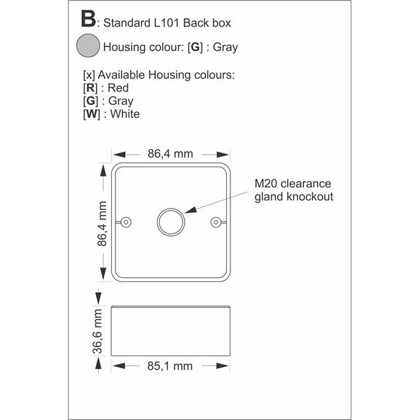 BOXLG E2S SP20-0005-G  