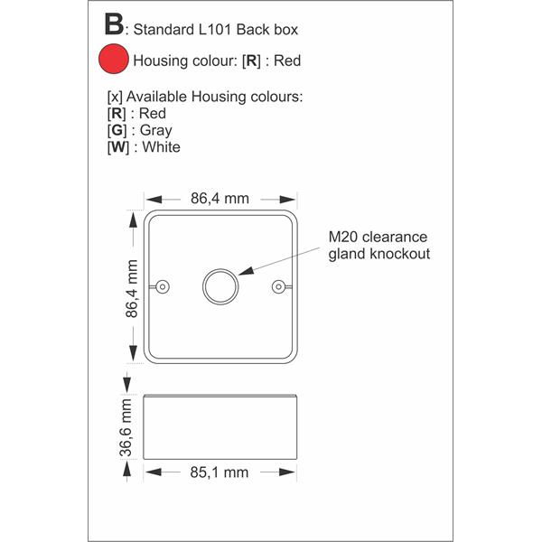 BOXLR E2S SP20-0005-R  