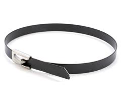 WKK-SS316C-046-360 WKK Nederland B.V.  Coated Ball Lock Ties 360 x 4,6 mm Polyester Coated AISI 316 (100 pcs/bag)