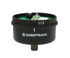 640.880.00   Terminal element M12 8-Pole Black Element IP65 KombiSIGN 71