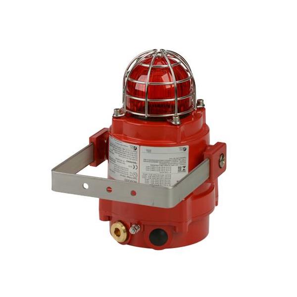 BEXBG05DP230AN2A1R.1 E2S BEXBG05DP230AN2A1R.1 Ex XenonStrobe BExBG05DP 230vAC RED 5J 1Hz IP66/67 SS316 EExdIICT4/T5