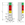 ITS06ER230AL-I25066 Inelth  Light Column type ITS-06-ER-230-AL w/ 6 symbols i.a.t. I-25066