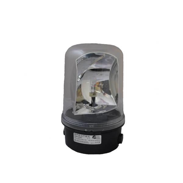 ZEN-B400RTH230B/C E2S B400RTH230B/C Rotating Beacon B400RTH 230vAC 7:CLEAR 40w Halogen GY6.35/GY6.35 IP65