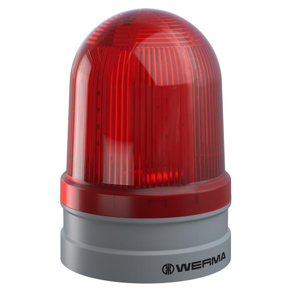 262.140.60 Werma 262.140.60 Rotat. Beacon 262.140.60 Red 115-230vAC LED  IP65 (Adaptor required!)