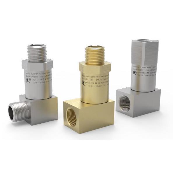 RAMM900BFNP075NPTM25 Peppers RAMM900BF/NP/075/M25 ExRot.90°Adaptor RAMM900BF/NP/075NPT/M25 IP66 & IP68@100m/7d & NEMA 4X 6P Ex-de