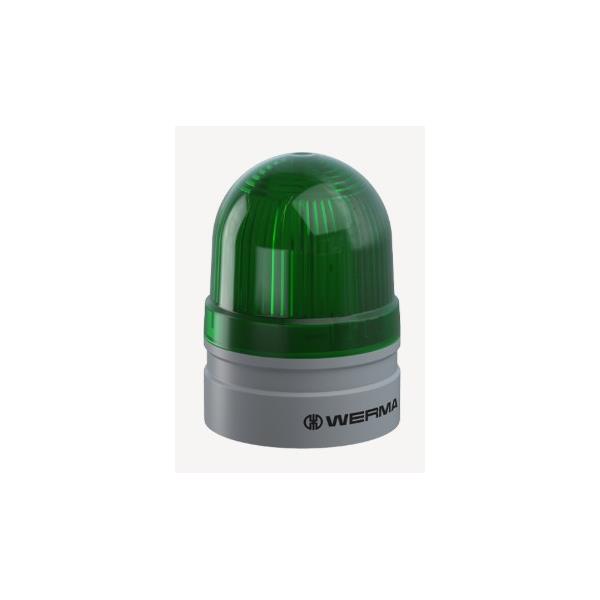 260.210.75 Werma  Mini TwinLIGHT 24vDC/AC - GREEN whithout mounting bracket