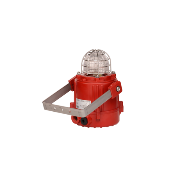 MBX05DC024BN1A1R/R E2S MBX05DC024BN1A1R/R XenonStrobe MBX05DC024 BN1A1R/R RED LENS 5J 1Hz IP66/67 20-28vDC Synchronized